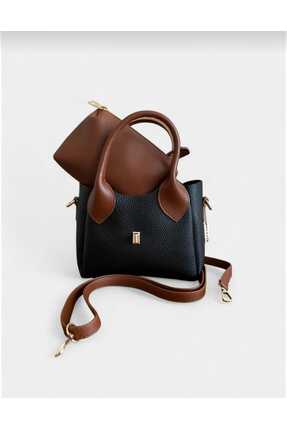 HAS MODA Kadın Günlük El ve Omuz Yavrulu Çanta