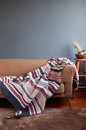 SESLİ TEKSTİL Darcy Çift Kişilik Battaniye