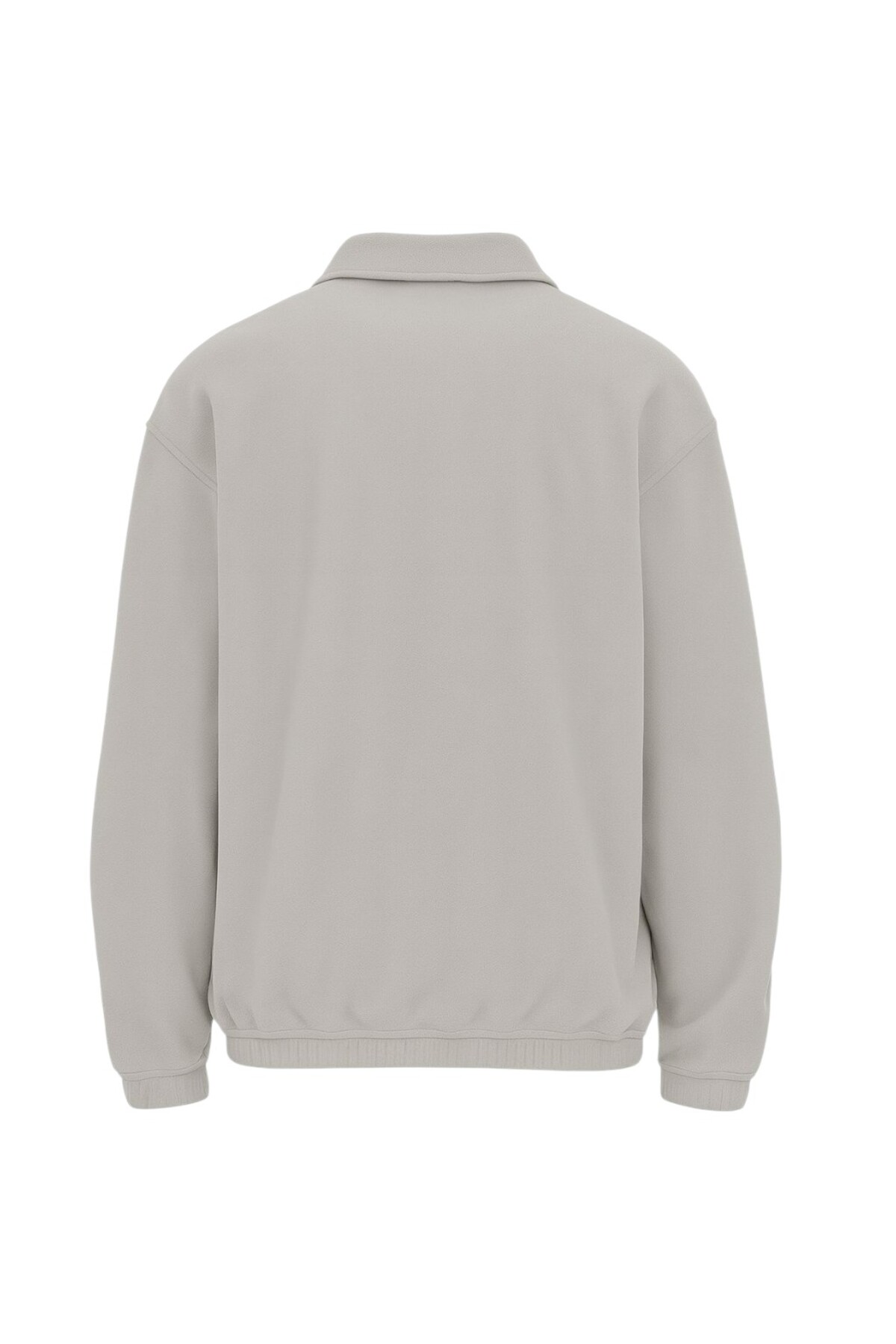 pandy 2'li Paket Unisex Standart Fit Rahat Kesim Tüylenme Yapmayan Soğuk Geçirmez Polar Sweatshirt görsel 3