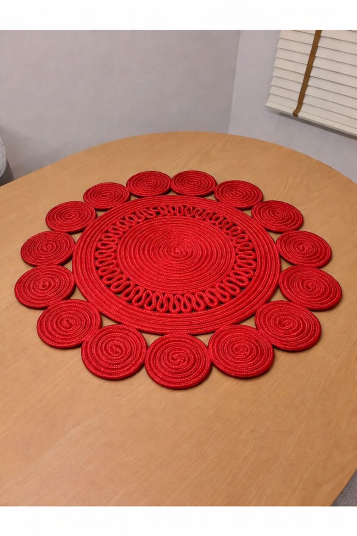 Tadpole Wicker Jute Round Runner 60x60