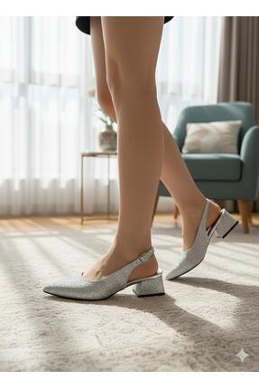 mersin md tekstil kısa topuklu abiye ayakkabı