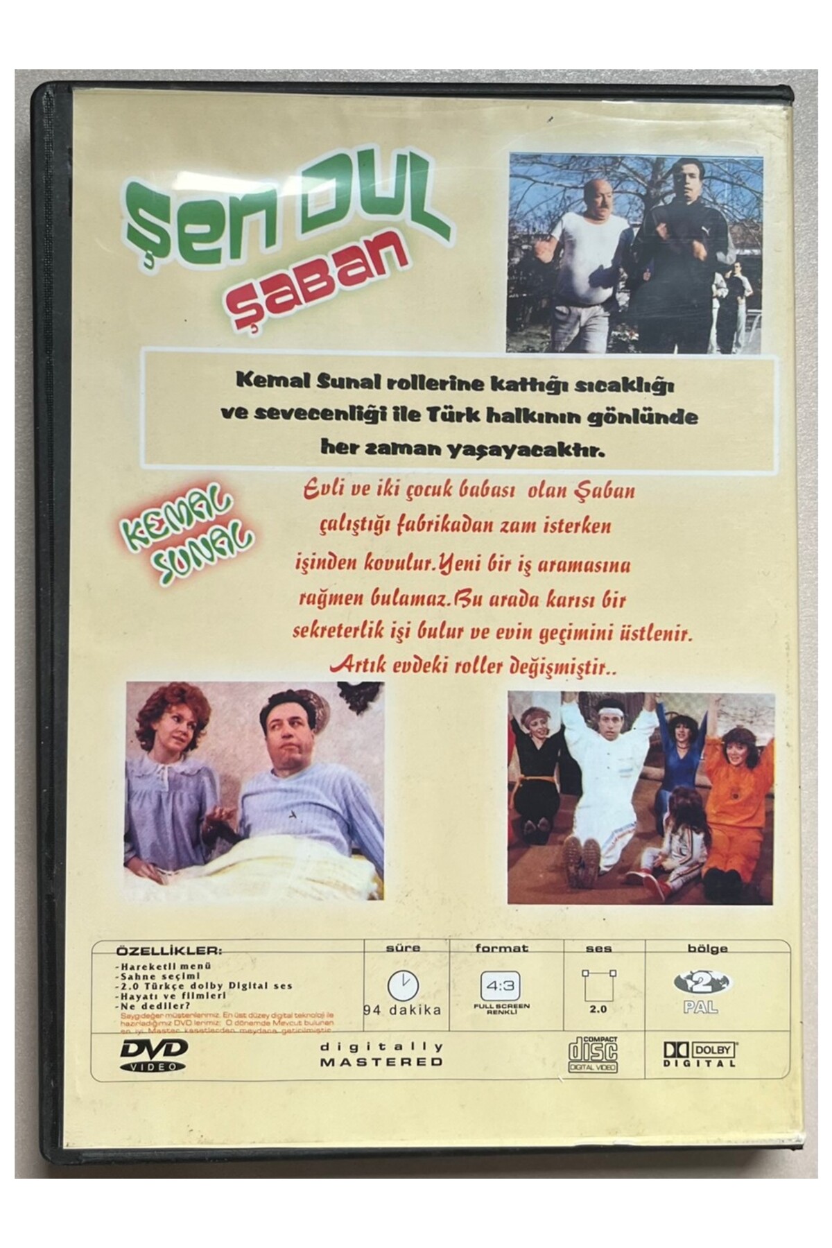 Ozan Video Şen Dul Şaban Kemal Sunal Dvd - Fiyatı, Yorumları
