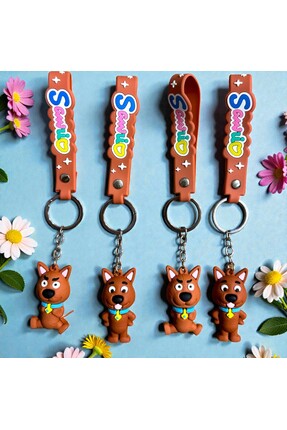 accessoriess Scooby Doo Silikon Anahtarlık 1 Adet– Sevimli Tasarım, Dayanıklı...