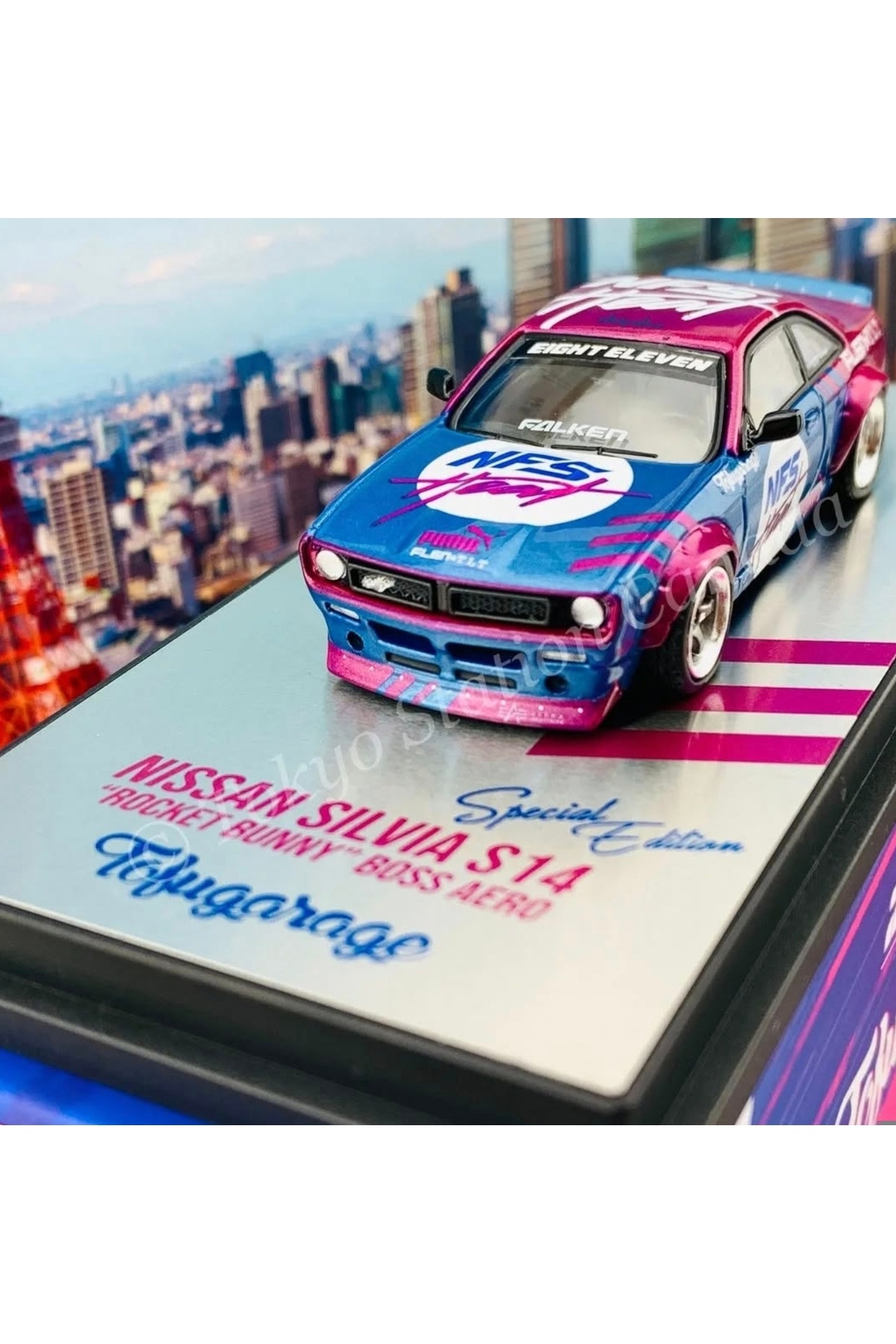 Inno Inno64 Tofu Garage Nissan Silvia S14 Rocket Bunny Boss Aero 1