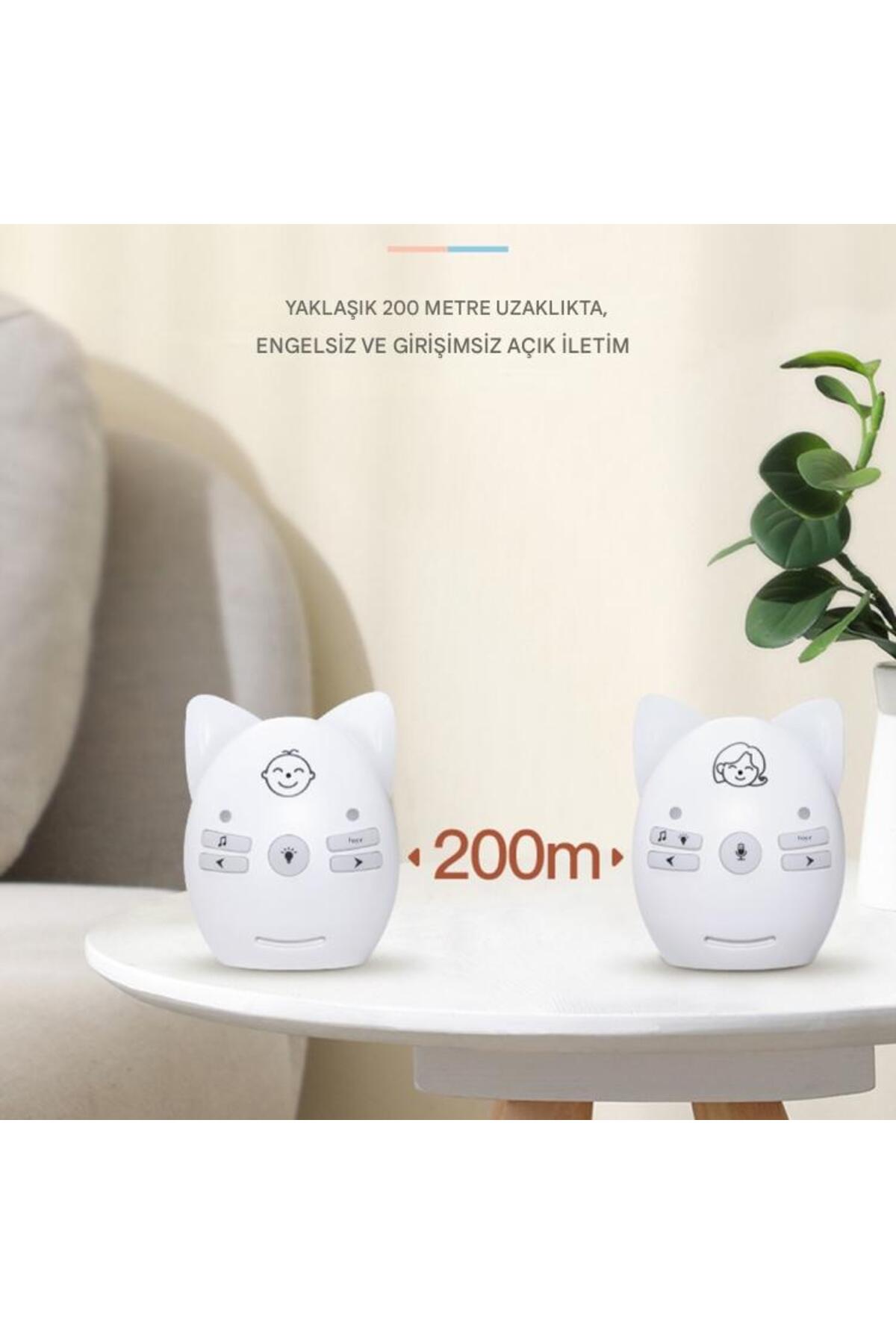 MBL Çok Fonksiyonlu Bebek Telsizi Walkie Talkie İnterkom İkili Paket MBLV30 fotoğrafı 5 (önizleme)