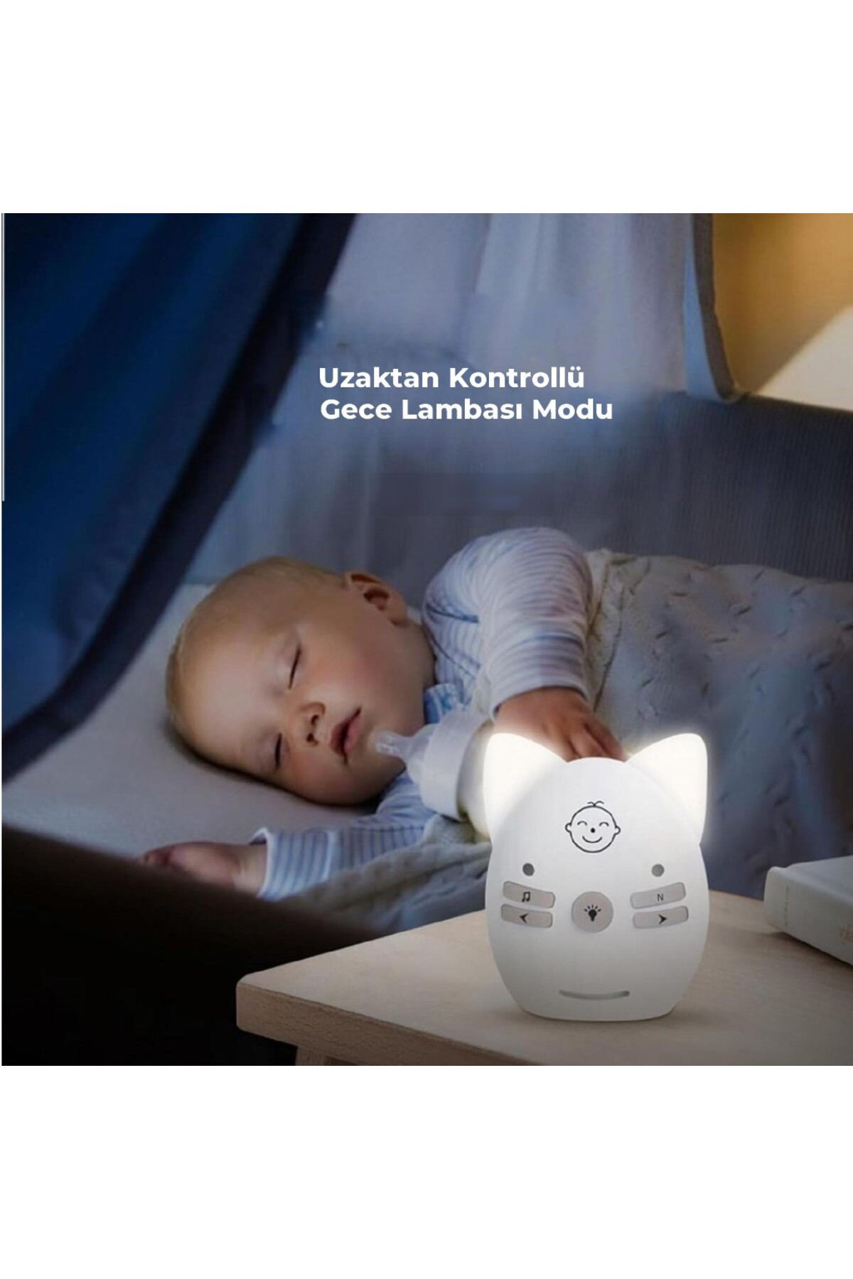 MBL Çok Fonksiyonlu Bebek Telsizi Walkie Talkie İnterkom İkili Paket MBLV30 fotoğrafı 4 (önizleme)