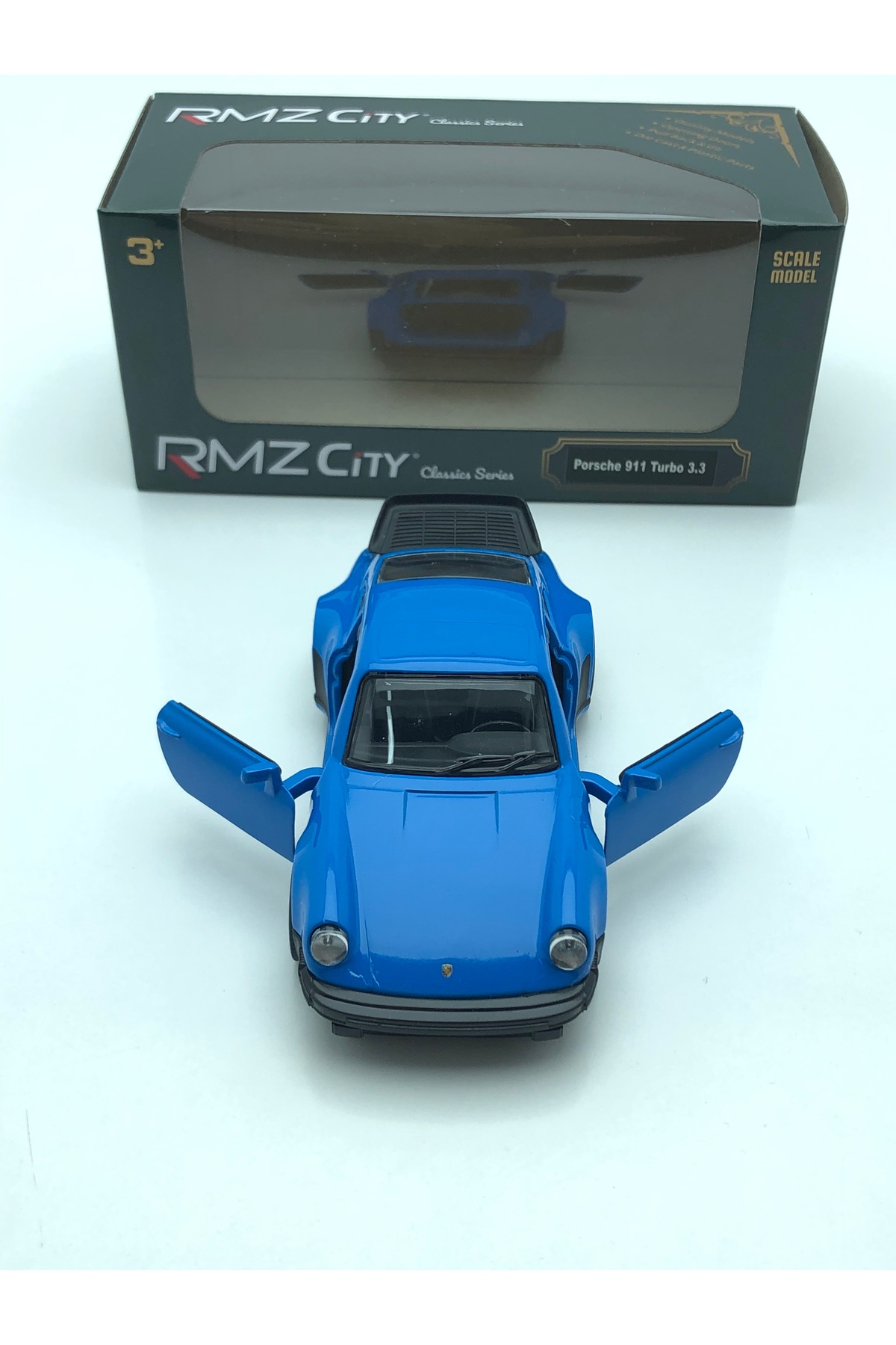Porsche 911 Turbo 3.3 ミニカー 1/18 RMZ City PORSCHE 911 TURBO 3.3 Diecast - Fiyatı, Yorumları