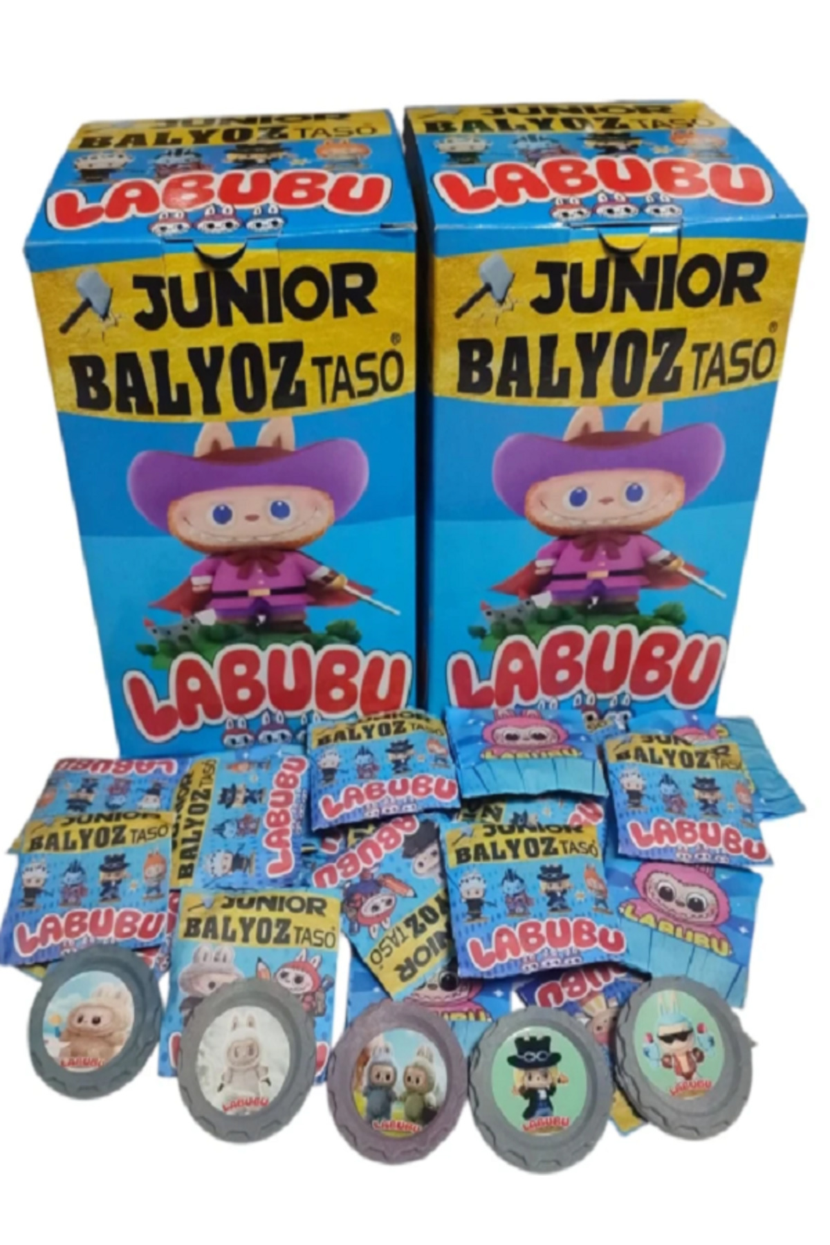 ERTOYS STORE Labubu Karakter Tasoları Koleksiyonluk Taso 30 ADET