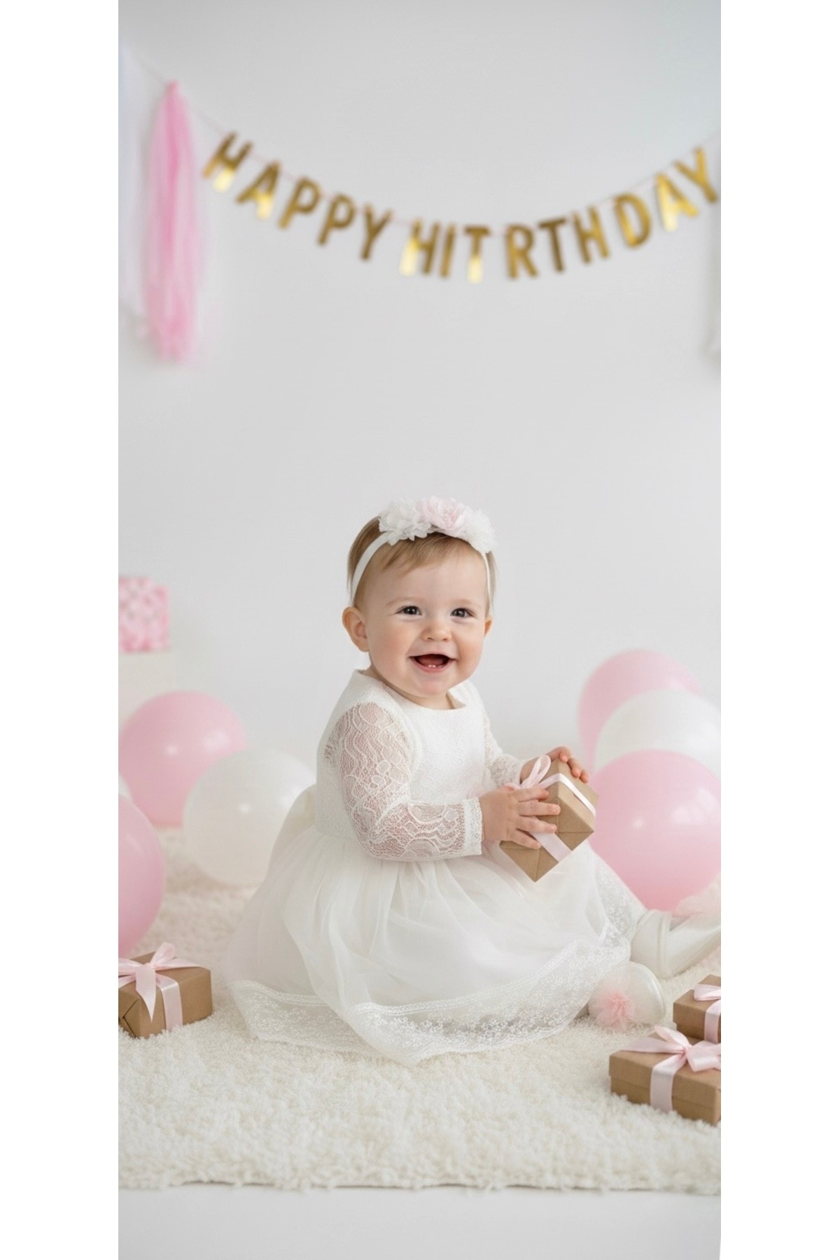 Miaras Miarasbaby kız bebek mevlütlük takım fotoğrafı 3 (önizleme)