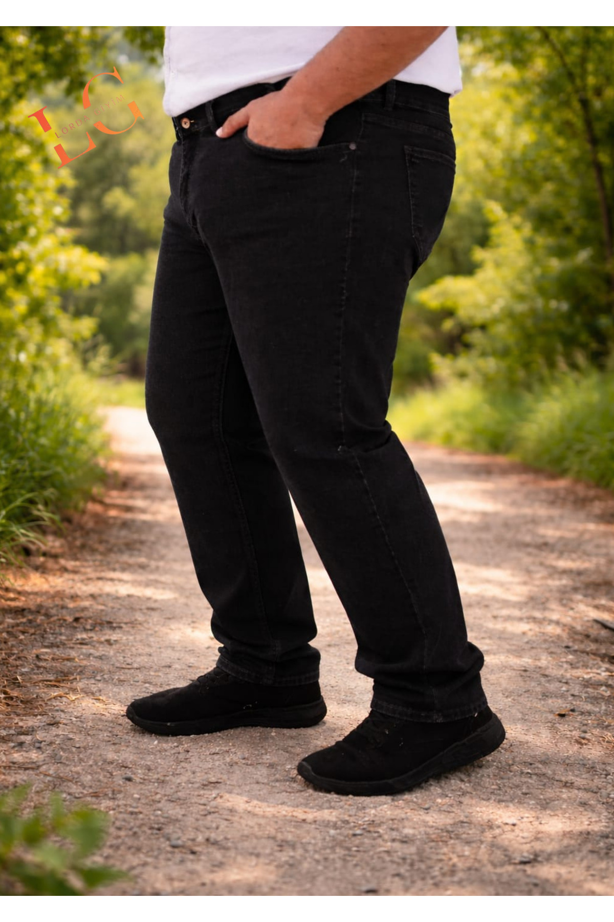 LORDA GİYİM TONI S ERKEK KOT PANTALON SUPER BATAL YUKSEK BEL LİKRALI FERMUARLI