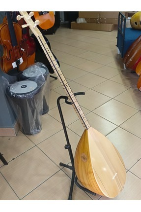 Bircanmüzik Dut Tekne Uzun Sap Bağlama (kılıf, yedek tel ve mızrap hediye)