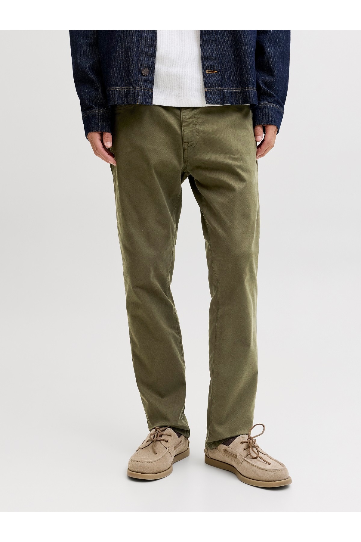 شلوار مردانه راسته فاق کوتاه | جک اند جونز Jack & Jones 12293328 - تصویر 3
