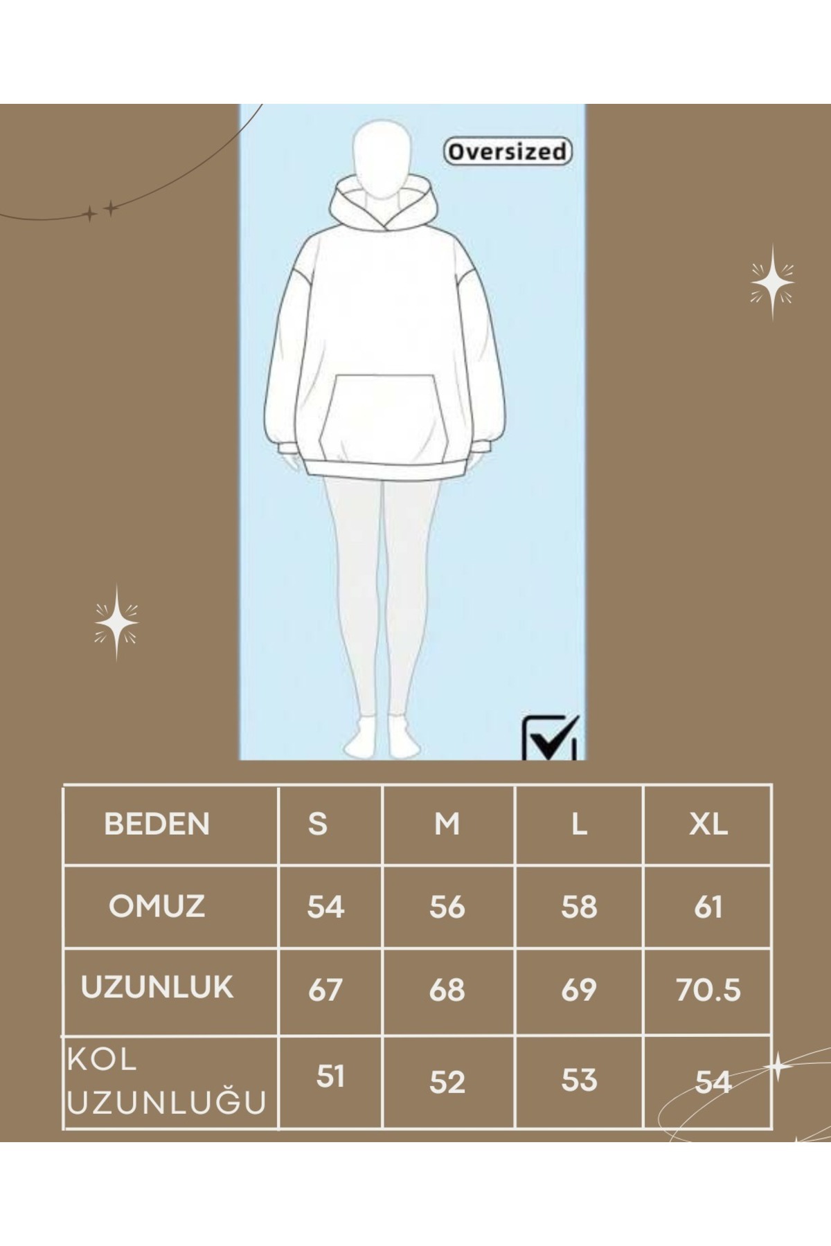 OVER HEAD  Kadın 14 Baskılı Kayık Yaka Oversize Sweatshirt - Görsel 5