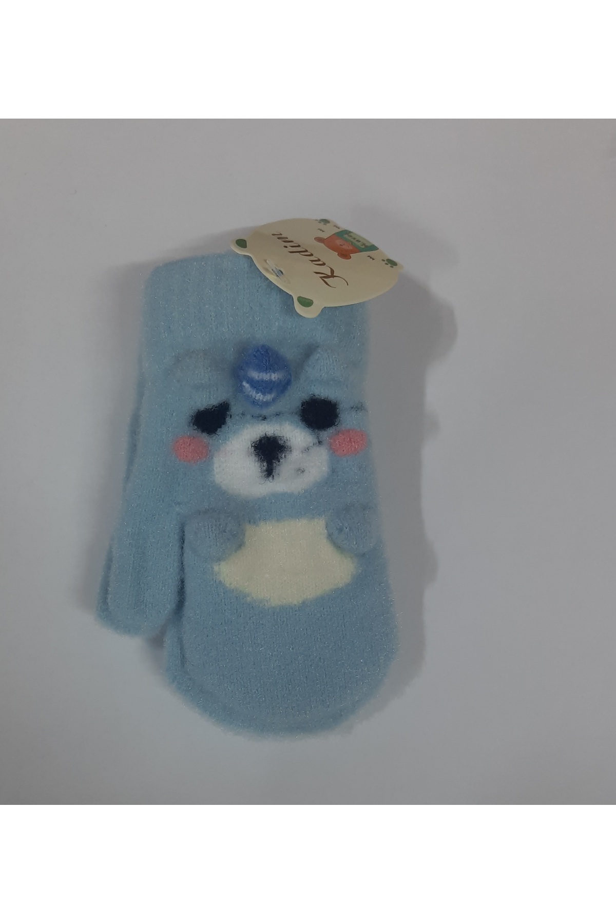 ydn Bebek Tek Parmak Yumuşak Peluş Eldiven Ayıcık Desenli (3-5 yaş) fotoğrafı 2 (önizleme)