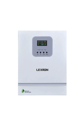 Lexron HV 24 Volt 3 kW / 3000 Watt Akıllı Solar İnverter | MPPT 100A | 24V/30...