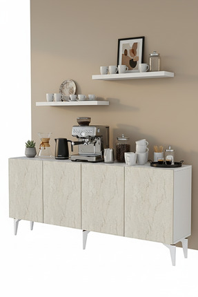 zetuna home KA1809BT KONSOL, ÇOK AMAÇLI DOLAP, KAHVE KÖŞESİ VE TV SEHPASI BEY...