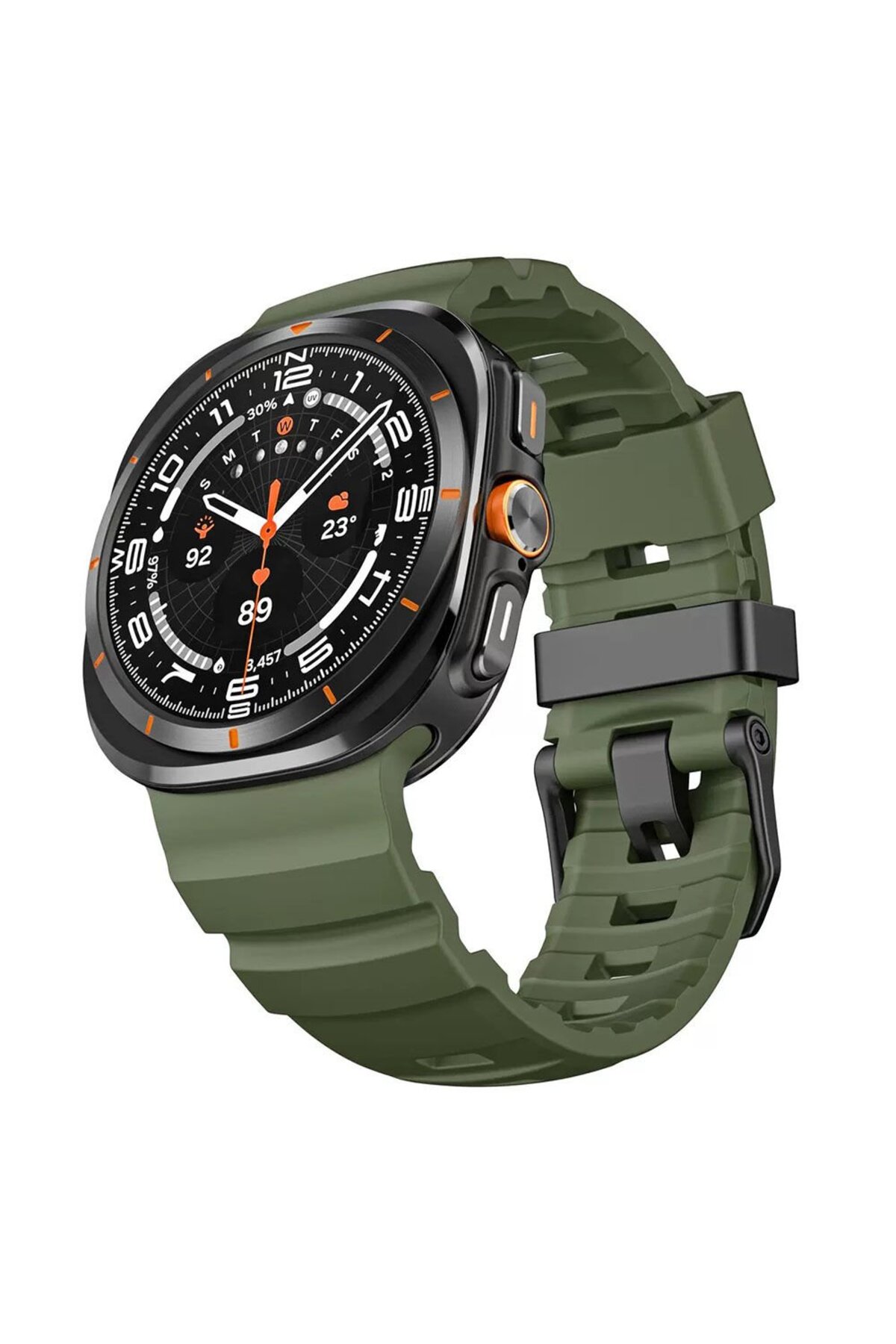 UnDePlus Samsung Galaxy Watch Ultra 47mm Kordon Oluklu Spor
