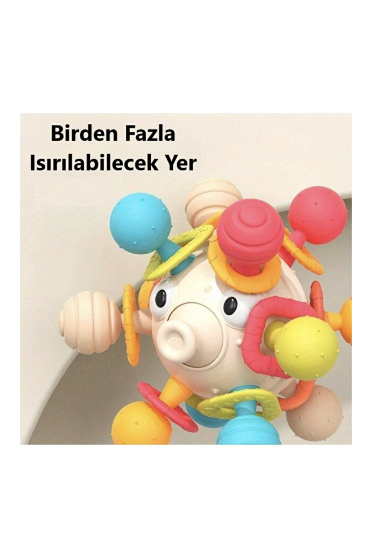 آویز اسباب‌بازی چرخان با کیفیت عالی ماهی بادکنکی برای نوزادان، اسباب‌بازی فعال‌سازی حواس مونته‌سوری