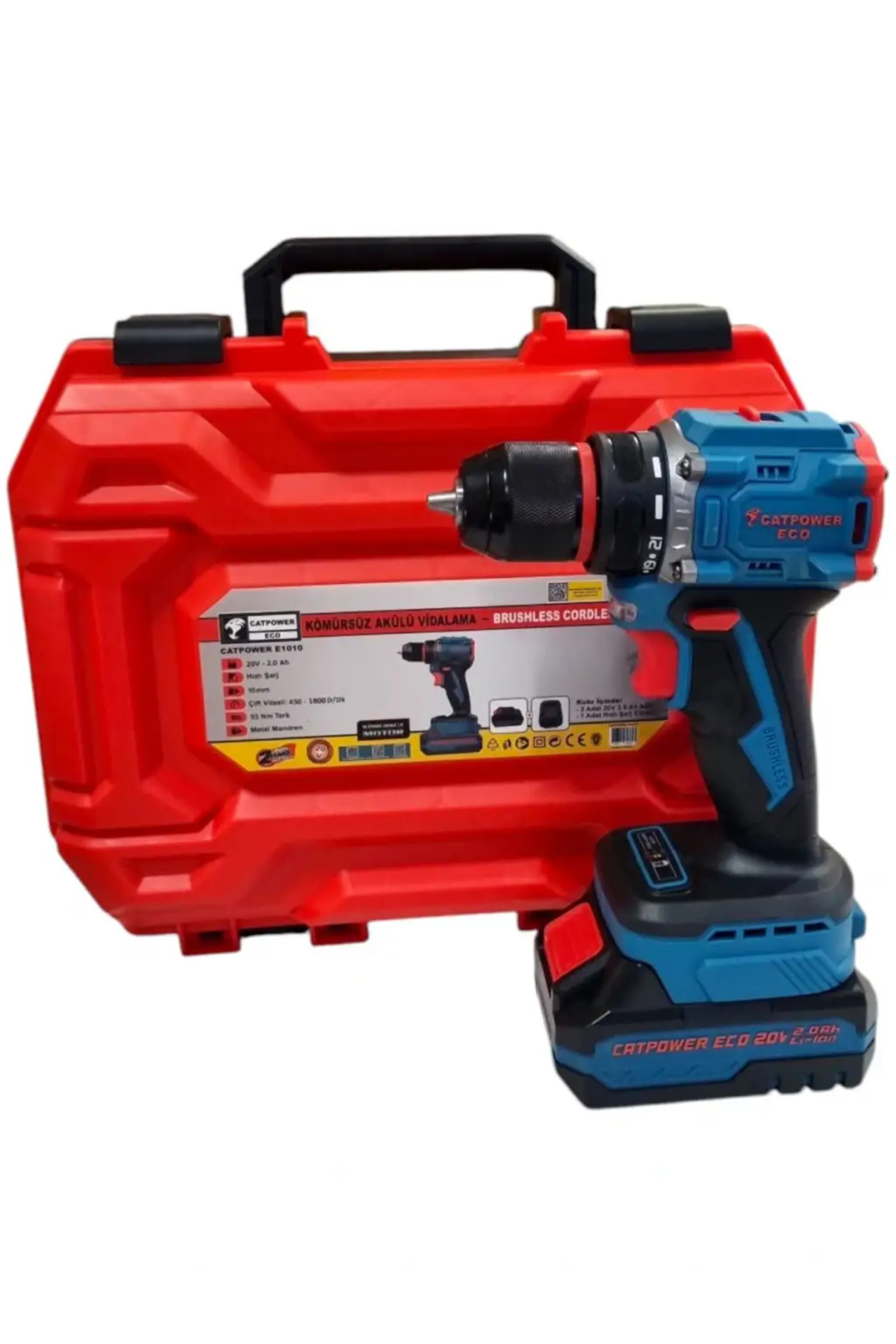 Jenerik Catpower Akülü Vidalama Kömürsüz 20v E-1010 - Fiyatı