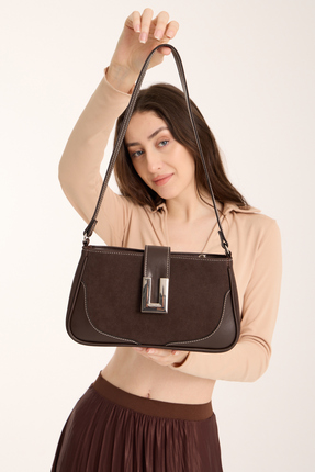 Enchante SÜET KADIN DREAM BAGET ÇANTA