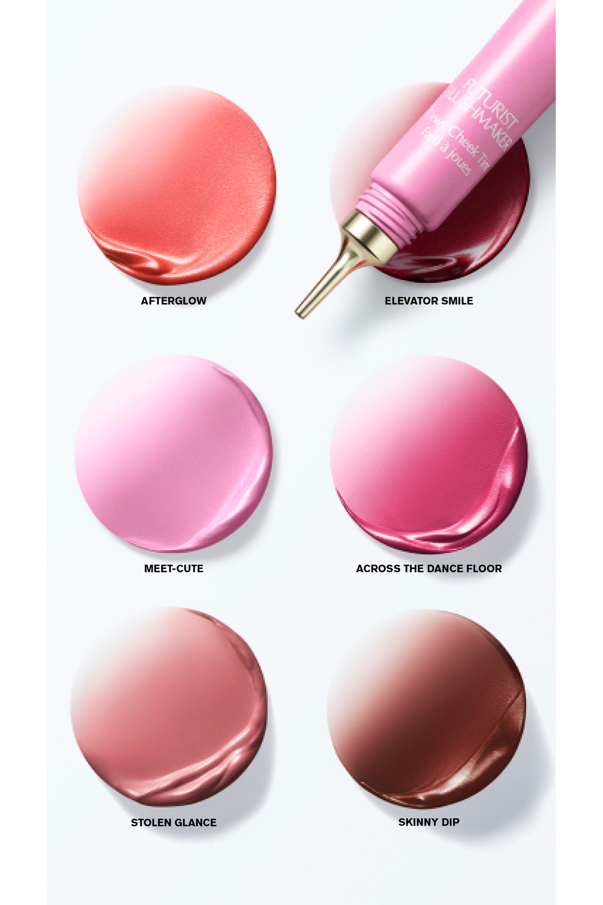 Futurist Blushmaker Dewy Cheek Tint Likit Allık - Renk: Skinny Dip — صورتی 138019 — تصویر 5 از 5