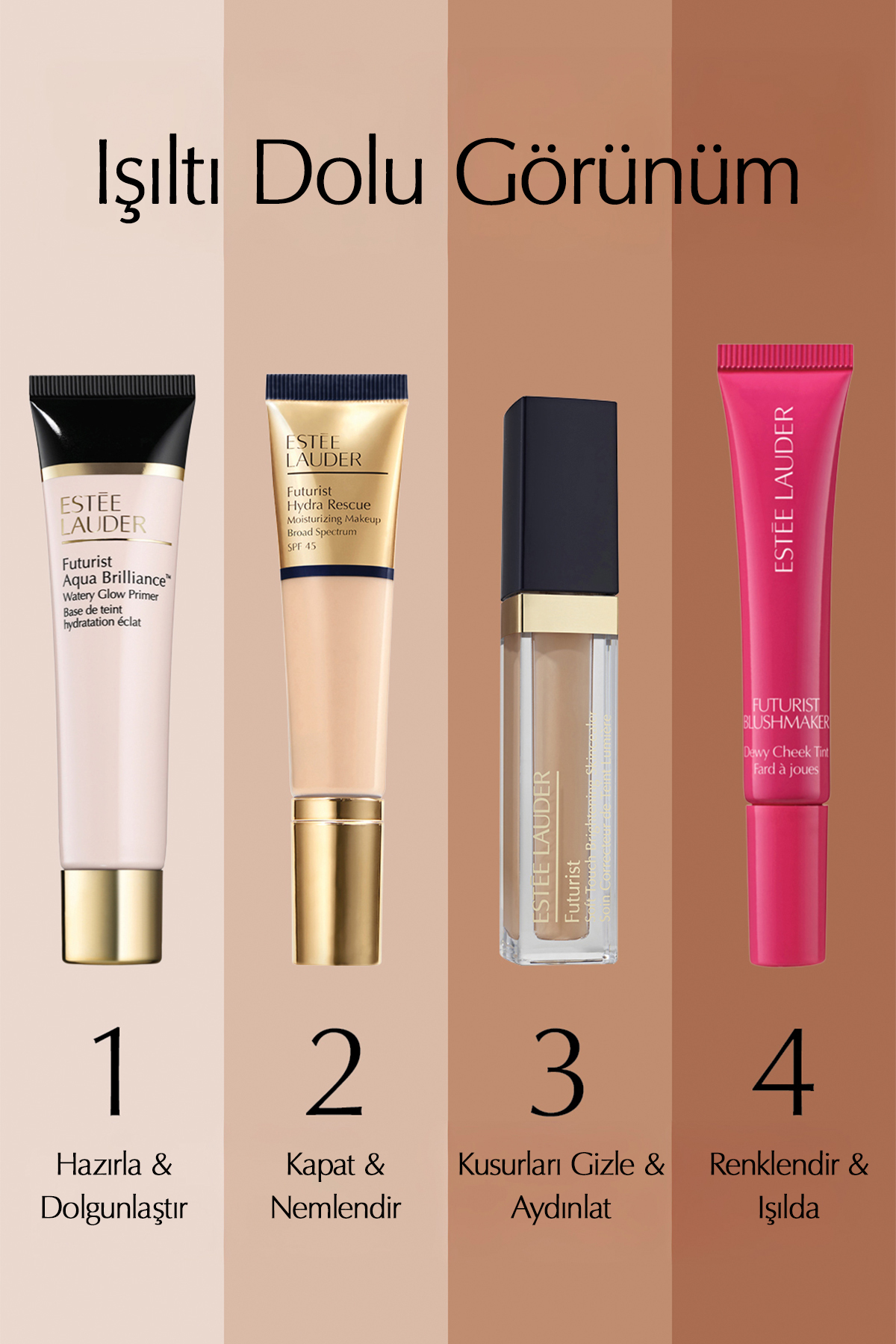 Futurist Blushmaker Dewy Cheek Tint Likit Allık - Renk: Skinny Dip — صورتی 138019 — تصویر 4 از 5