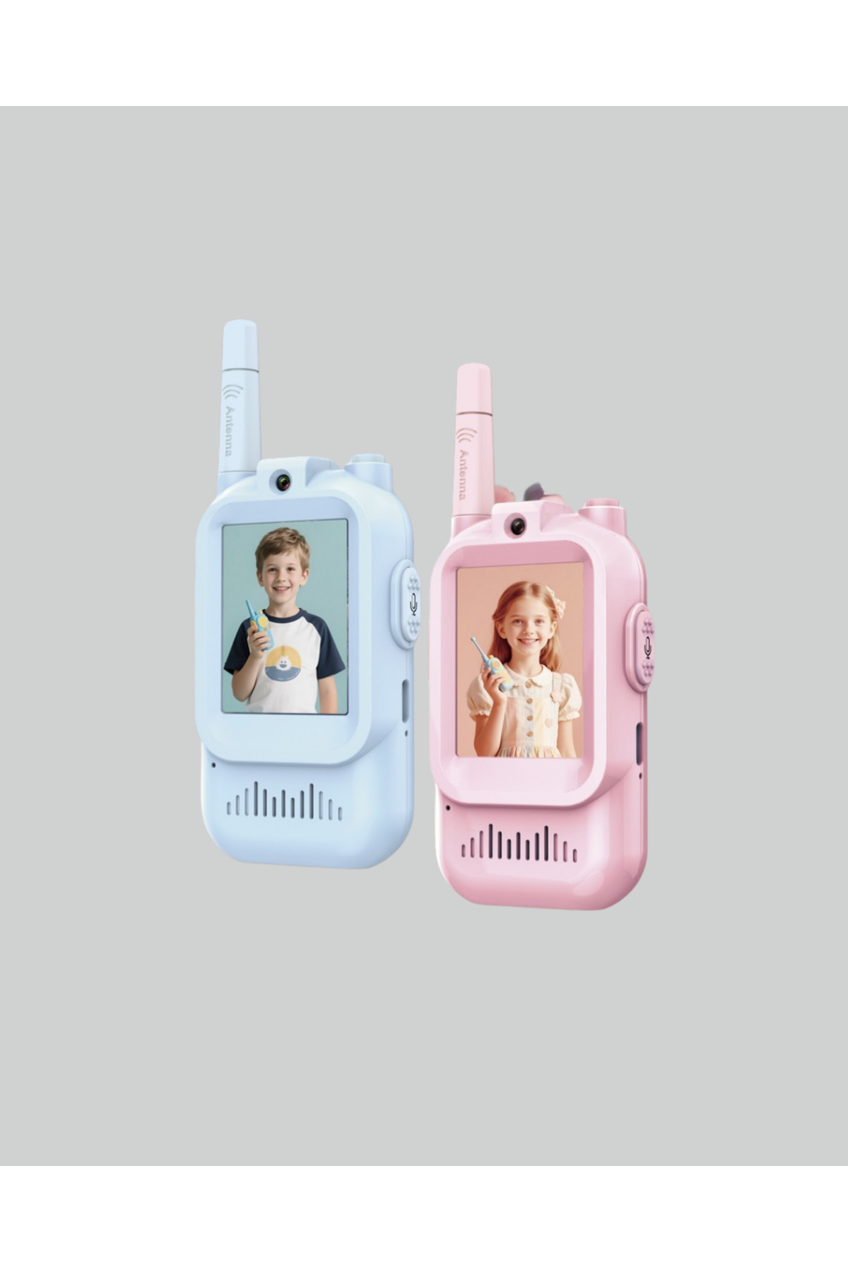 buyx Görüntülü Walkie Talkie Çocuklar İçin Video İnterkomlu Oyuncak - BUYX1633-8681 fotoğrafı 2 (önizleme)