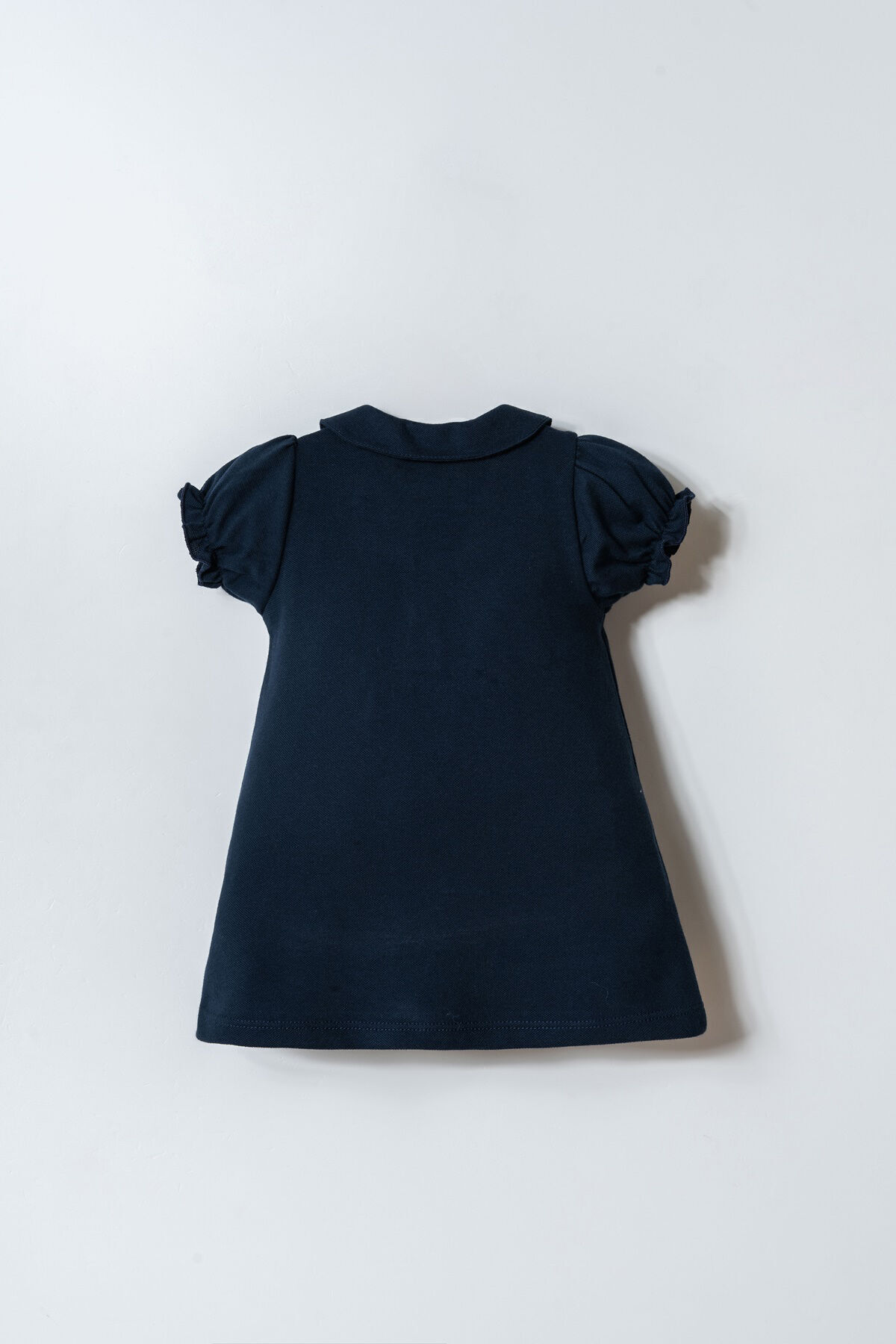 U.S. Polo Assn. Kız Bebek Lacivert Elbise fotoğrafı 4 (önizleme)