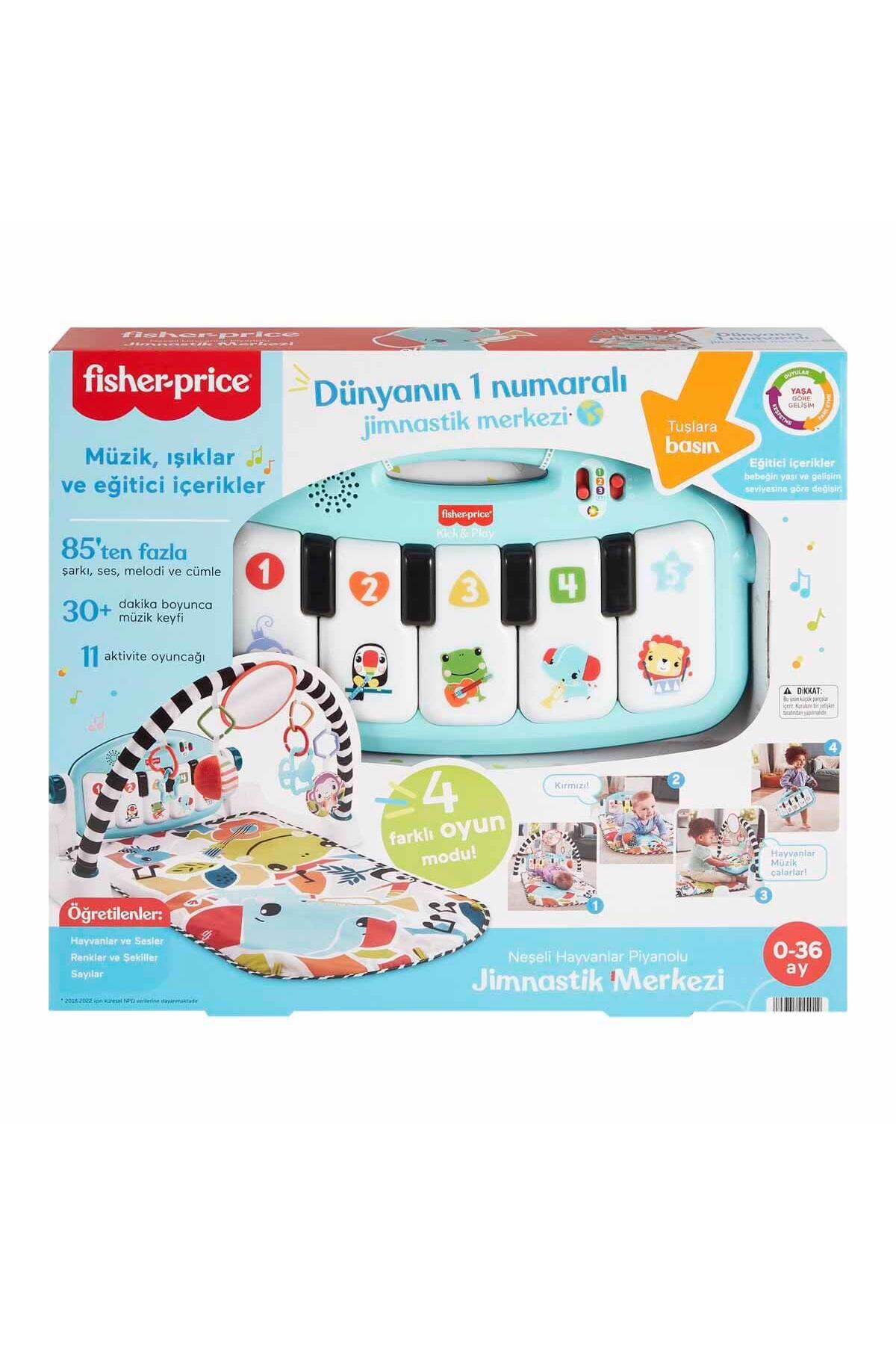 Fisher Price Piyanolu Jimnastik Merkezi HWY49 fotoğrafı 3 (önizleme)