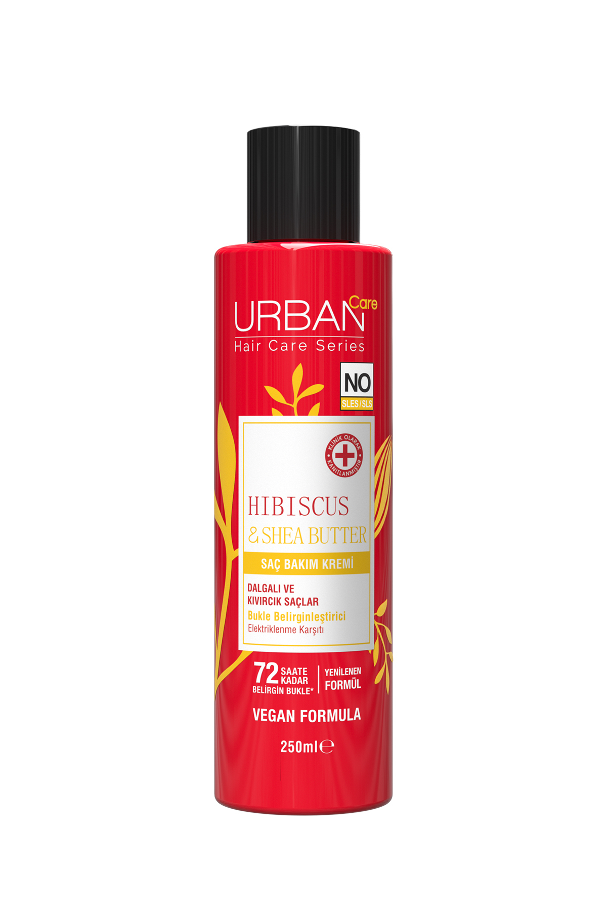 Hibiscus & Shea Butter Kıvırcık Ve Dalgalı Saçlara Özel Saç Kremi 250ml-vegan — 8680690712272 — تصویر 2 از 6