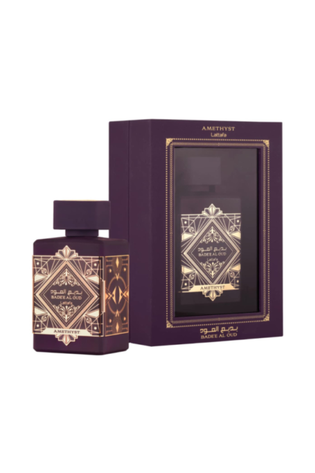 Lattafa عطر بديع العود اميثيست من لطافة للنساء او دي برفيوم 100مل- ترينديول