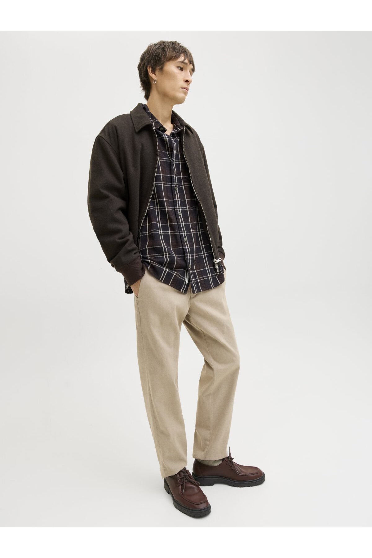 شلوار مردانه هندسی فاق نرمال | جک اند جونز Jack & Jones 12286940 - تصویر 3