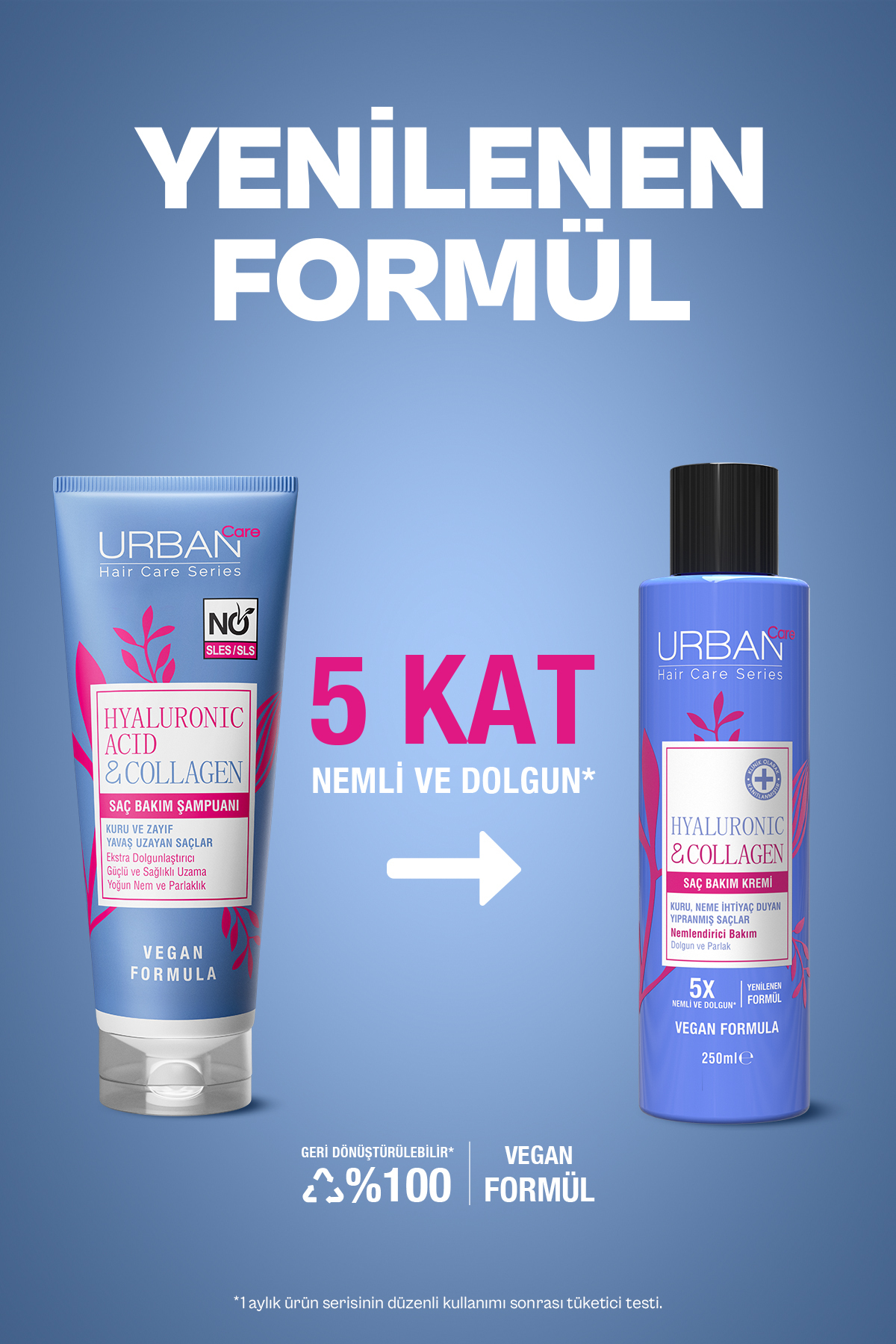 Hyaluronic & Collagen Hacim Veren Saç Bakım Kremi 250 ml-vegan -Ekstra Dolgunlaştırıcı — 8680690712258 — تصویر 3 از 6