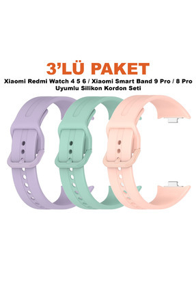 Dexmon Xiaomi Redmi Watch 4 / 5 / 6 – Xiaomi Smart Band 8 Pro / 9 Pro Uyumlu ...