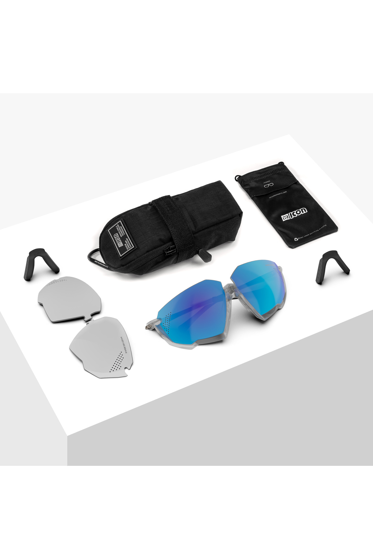 AEROJET TITANIUM MULTIMIRROR GÜNEŞ GÖZLÜĞÜ + YAĞMUR LENSLERİ