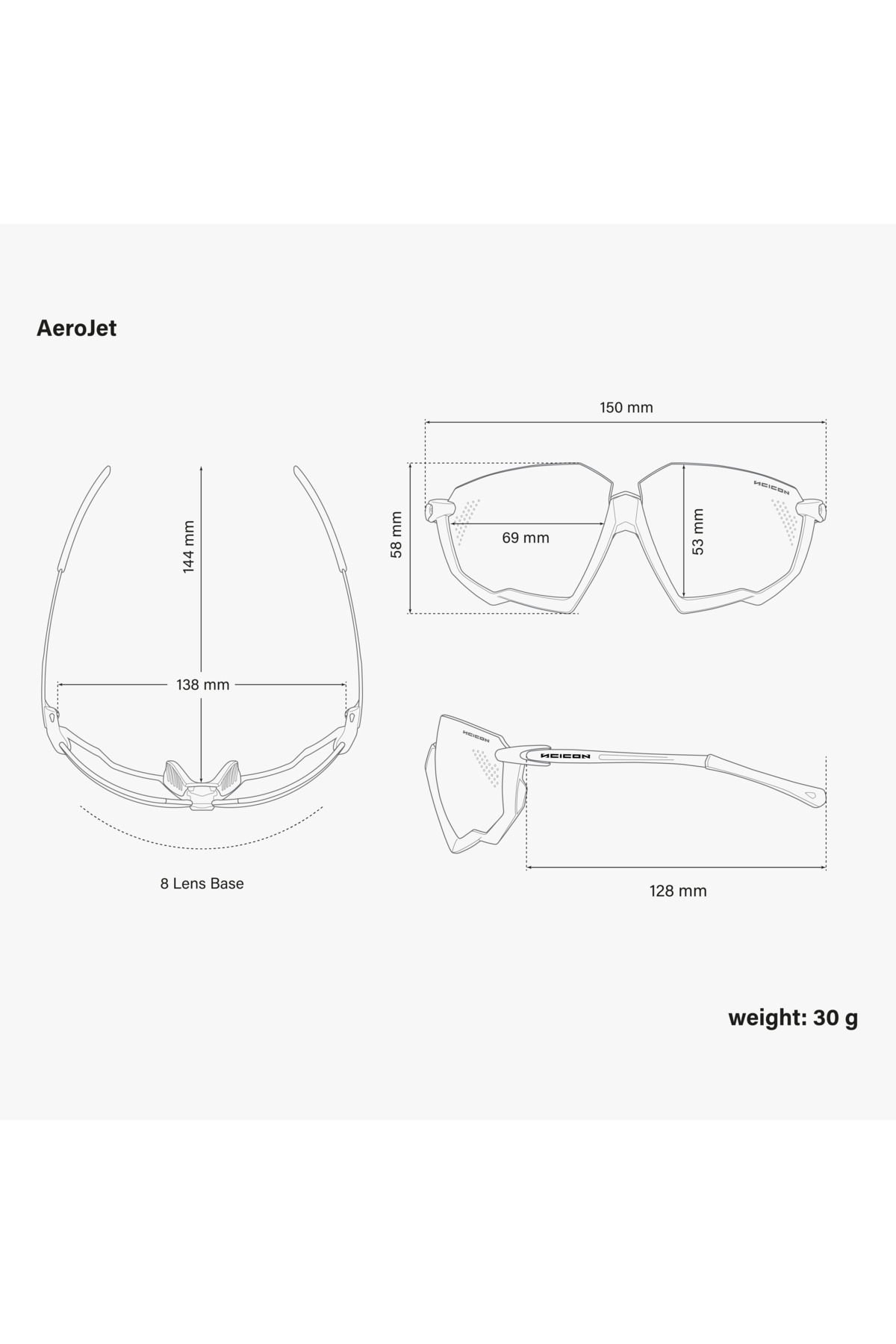 AEROJET TITANIUM MULTIMIRROR GÜNEŞ GÖZLÜĞÜ + YAĞMUR LENSLERİ