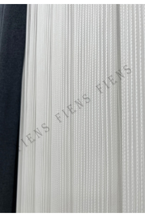 FİENS TEK MAKARNA BURGULU'S MODERN TÜL PERDE 1/3 Sık Pileli | Gramajlı Ütü Ge...