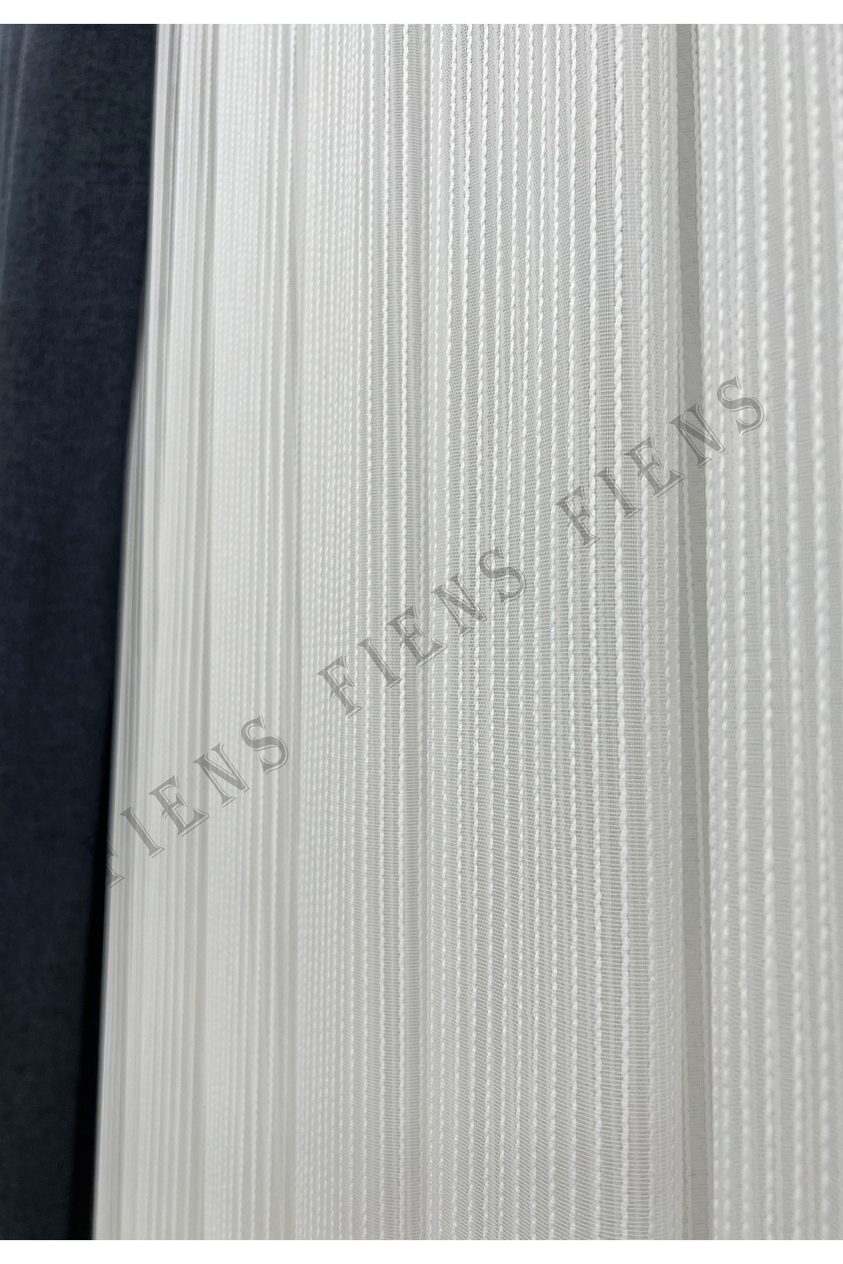 TEK MAKARNA BURGULU'S MODERN TÜL PERDE 1/3 Sık Pileli | Gramajlı Ütü Gerektirmez Her Odaya Uygun