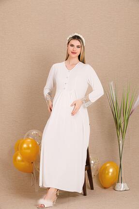 REN Kadın Hamile Lohusa Gecelik Sabahlık Takım