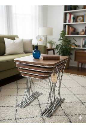 ERKAN ZİGON TEKERLİ SEHPA