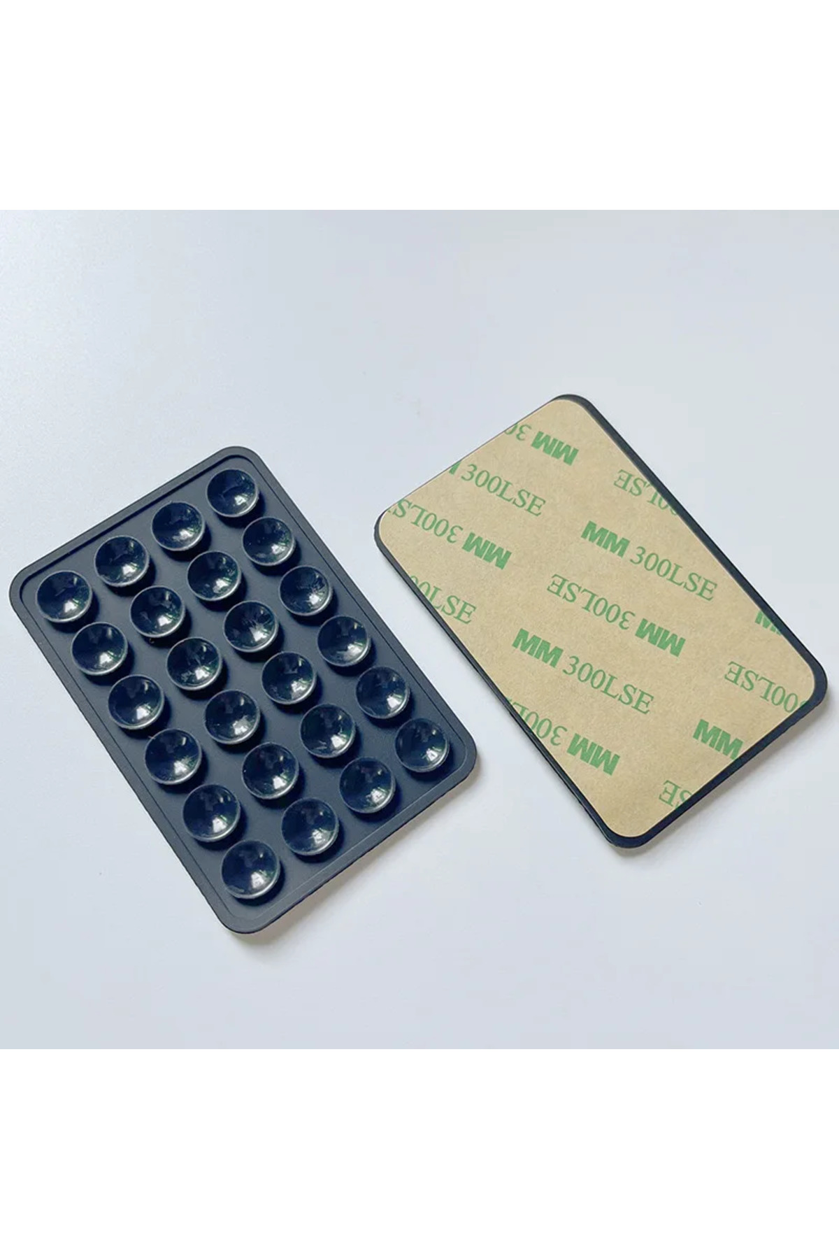 Choice Black Silicone World Square Silicone Mobile Phone Fixing Suction Cup C...