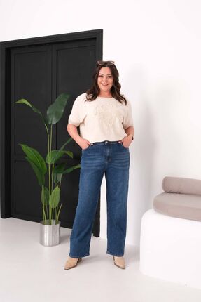 Safari Kadın Büyük Beden Jean