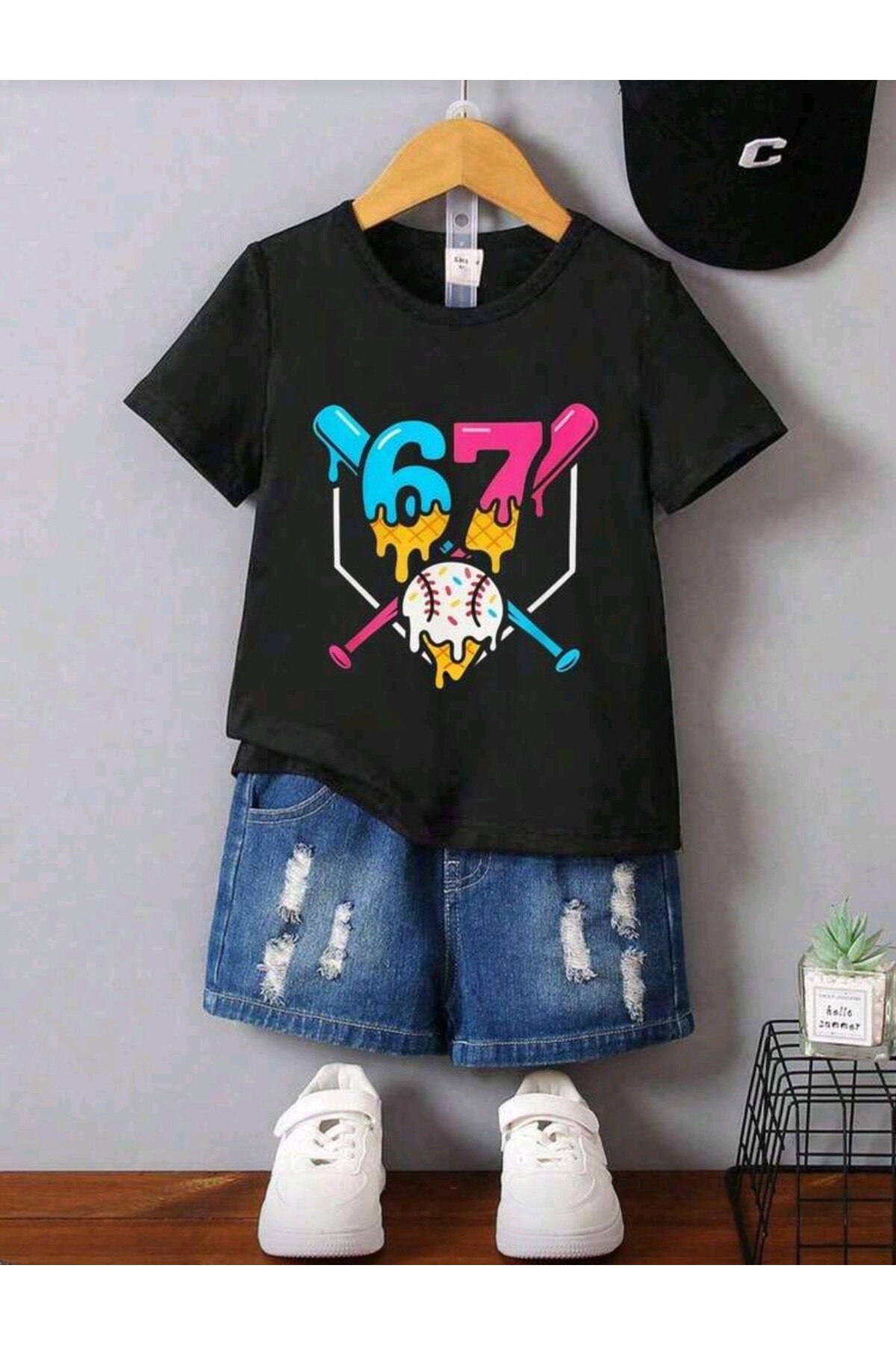 stil x SIX SEVEN BASKILI ERKEK ÇOCUK TSHIRT, 67 TASARIMLI - Fiyatı