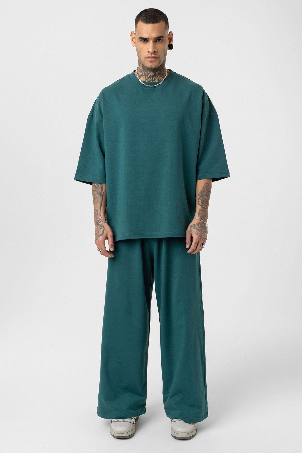 Süper Oversize Takım Petrol — رنگارنگ 40-570