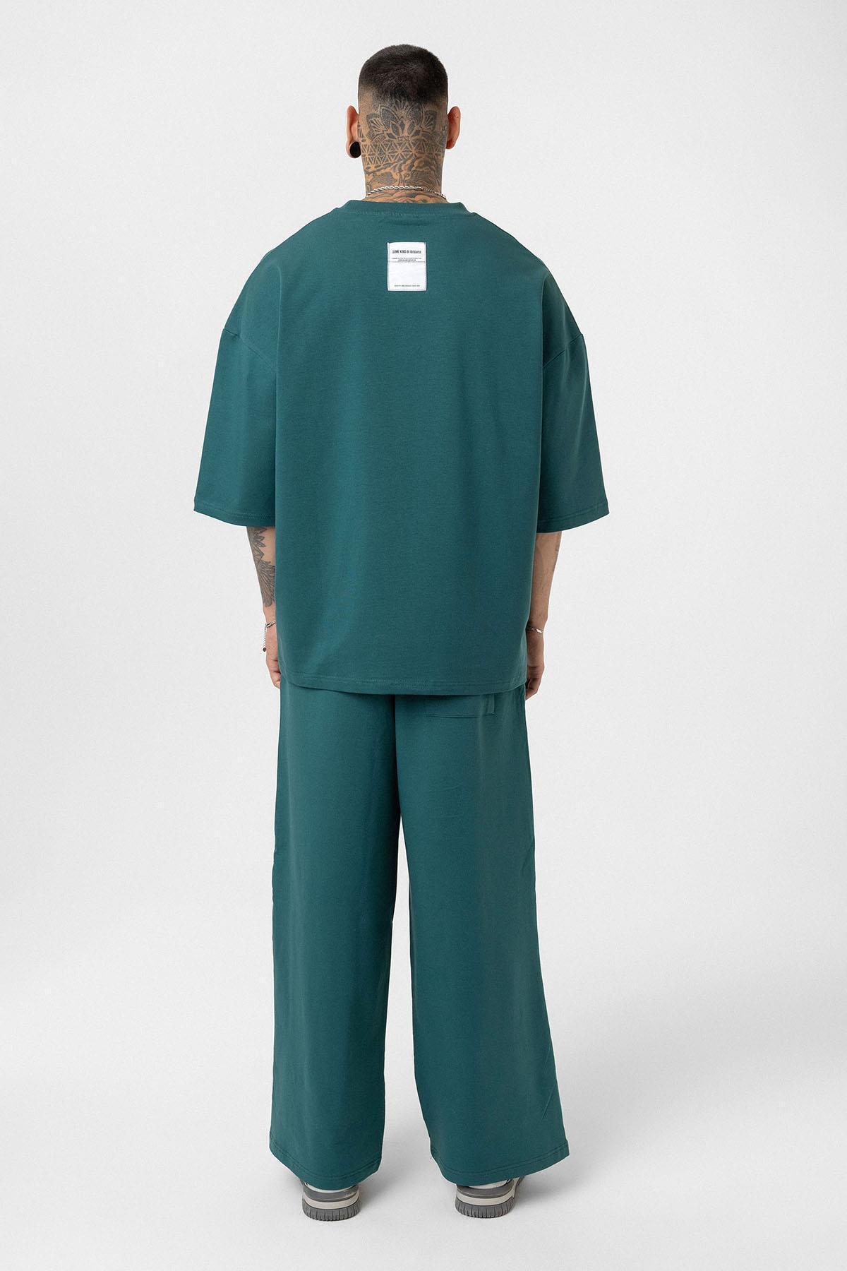 Süper Oversize Takım Petrol — رنگارنگ 40-570 — تصویر 6 از 6