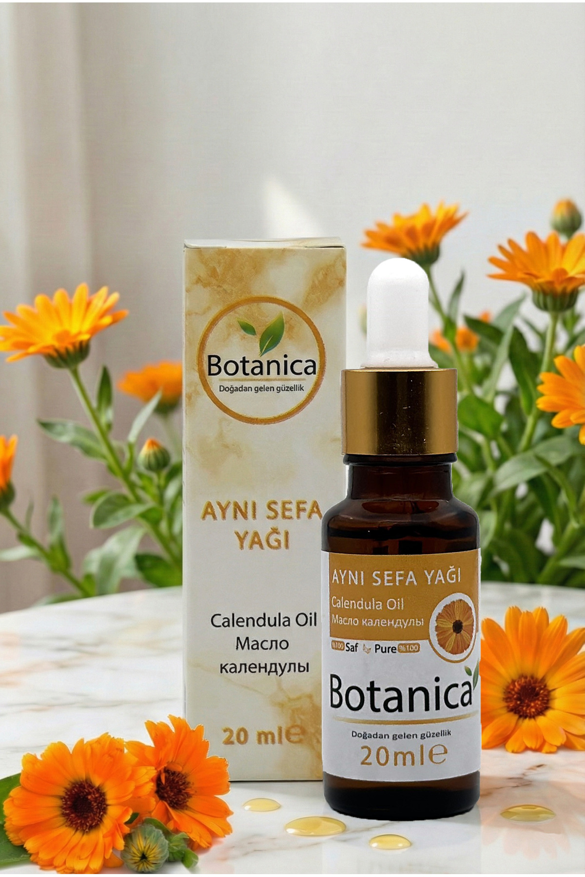 botanica Aynı Sefa Yağı 20 Ml Doğal ve Saf Cilt Bakımı Onarıcı Etki Hassas Ciltlere Uygun