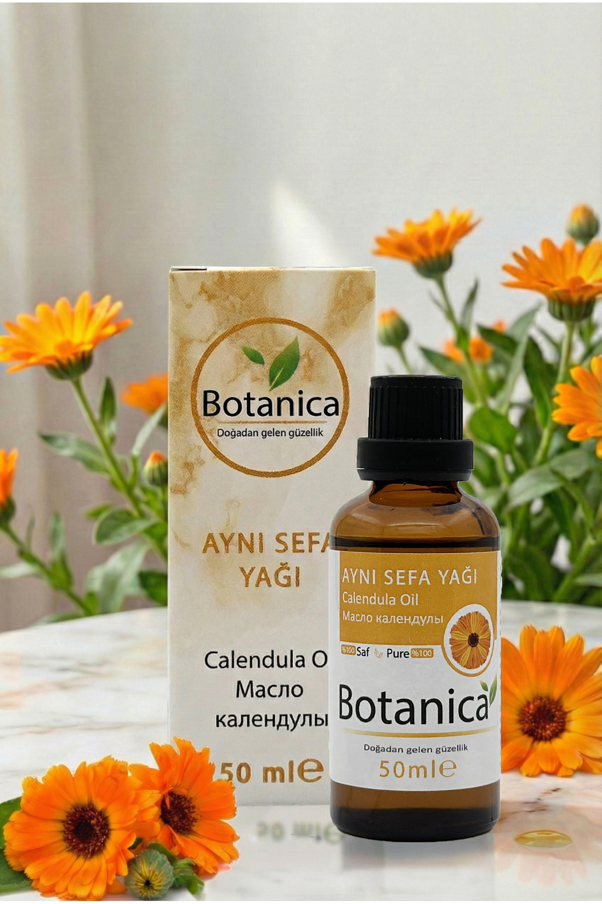 botanica Aynı Sefa Yağı 50 Ml Doğal ve Saf Cilt Bakımı Onarıcı Etki Hassas Ciltlere Uygun