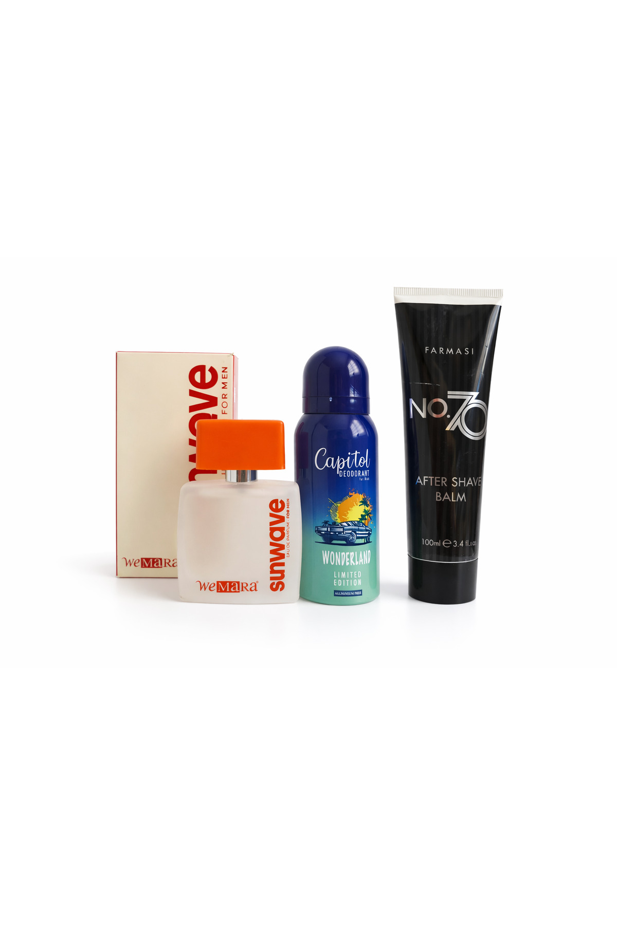 Capitol Mara Sunwave Erkek Parfüm-Capitol Deodorant- Balsam — Mara12