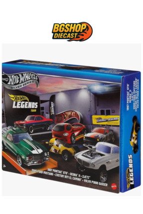 HOT WHEELS HW Legends Tour Silver Series 6 lı Set