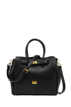 Derimod Kadın Siyah Uzun Askılı Klasik Kol Çantası 25WBD254518